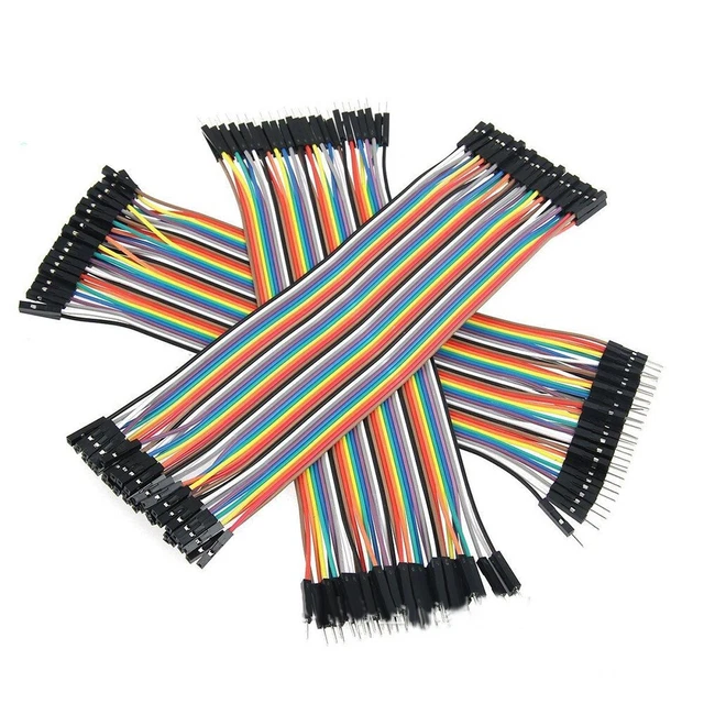 Vendita Jumper Durevole E Riutilizzabile Serie Filo Arcobaleno 40Pz Cavo