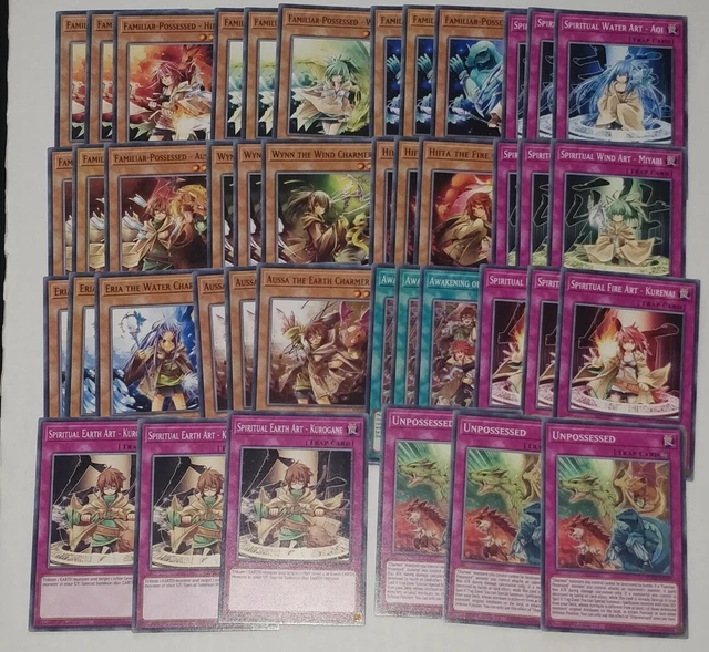 YUGIOH SPIRIT CHARMERS / Familiar Possessed Budget Deck Ready To Play 42  Cards 7.90 - PicClick UK