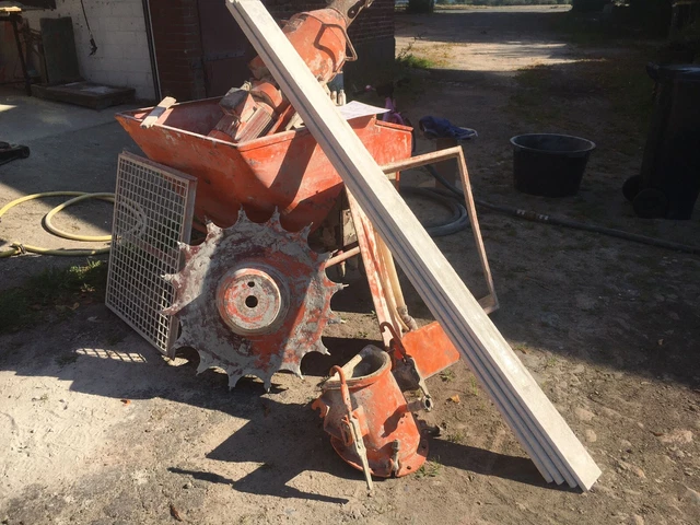 Putzmaschine G4 PFT gebraucht mit viel Zubehör