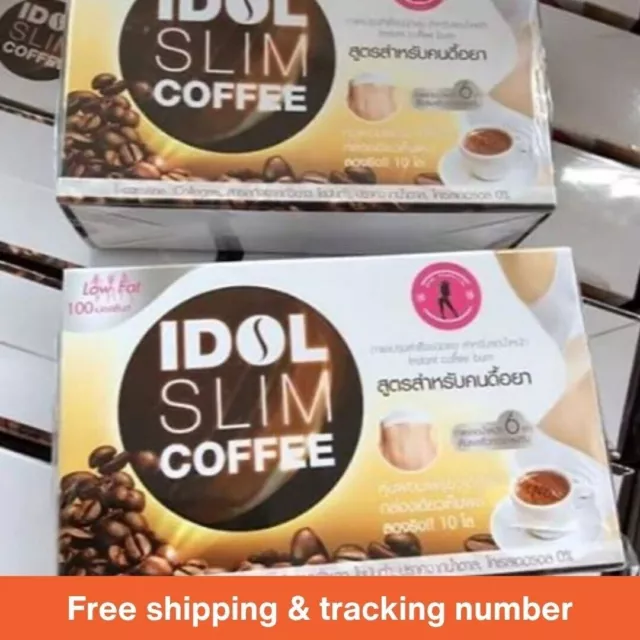 10x Idol Slim Instantkaffee zuckerfreie Gewichtskontrolle Fettverbrennung... 3