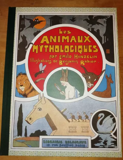 Enfantina Illustre Benjamin Rabier Les Animaux Mythologiques Hinzelin 1996