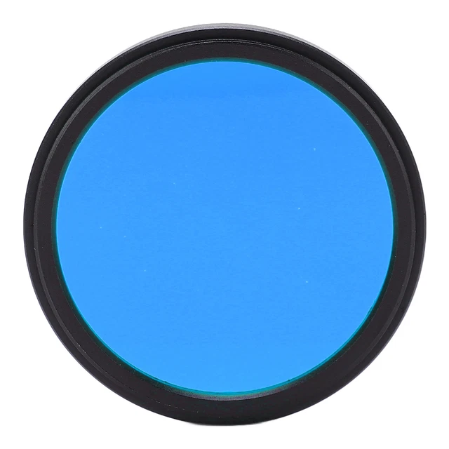 Juego de filtros de lentes a todo color (azul) de 40,5 mm que incluye púrpura naranja azul amarillo