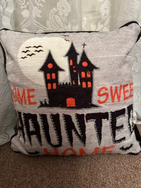 Home sweet online haunted home pillow