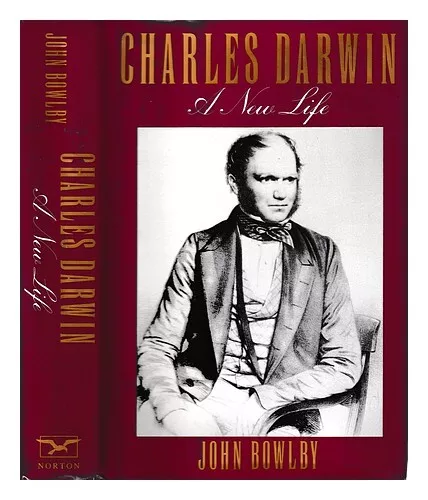 BOWLBY, JOHN Charles Darwin : a new life / John Bowlby 1991 First Edition Hardco