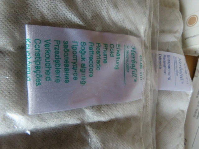 Aroma Heizkissen mit 2 Kräutereinlagen / beurer 10