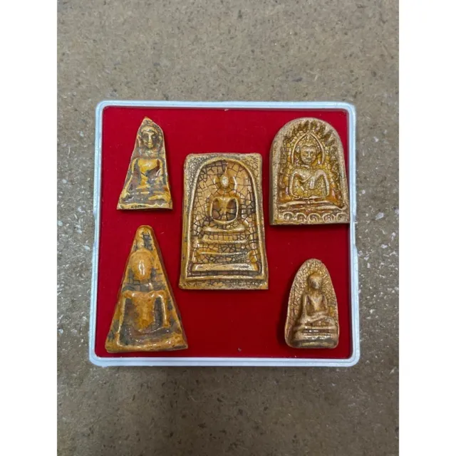 Benjapakee Phra Somdej, Rod, Nang Phaya, Phong Supan, Somkor Thai Buddha Amulet