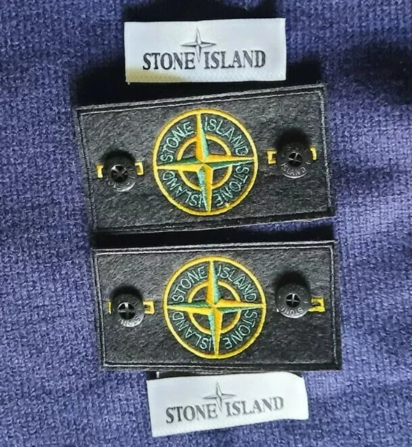 Bottoni patch toppe 2 set x ricambio stone island