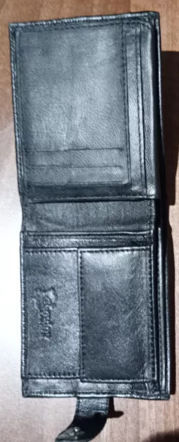 Hugo Boss Genuine Leather Black Wallet 2