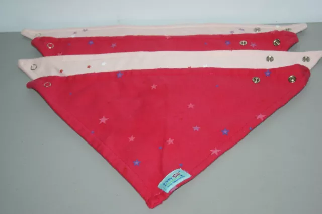 Bébés bandana Zippy Fun pour bébé et tout-petit (lot de 4) - 100 % coton absorbant