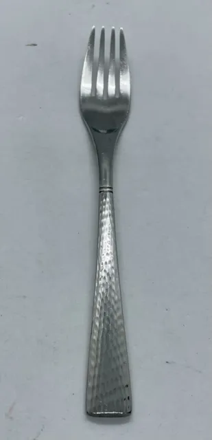 (1) Reed And Barton HOLLIS KIMBALL 18/10 Hammered Salad Fork ~ 7 1/8”