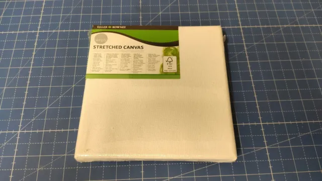 Daler Rowney Simply Stretched Canvas Leinwand 15 x 15 cm - 10er