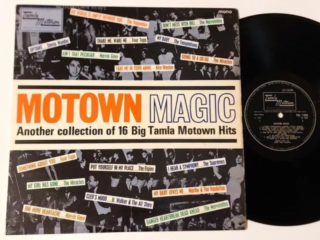 Motown Magic - Various Artists - Uk Lp Mono Tamla Motown TML 11030  1966