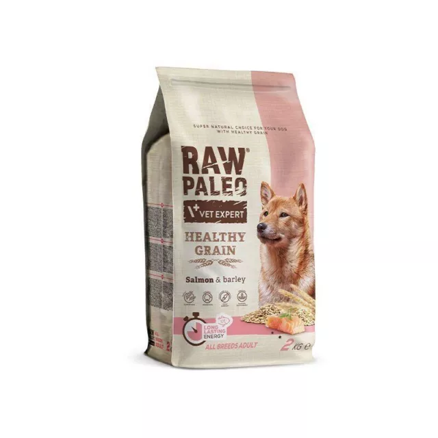 GRAINS CRU PALEO SAINS AU SAUMON POUR CHIENS 2 kg