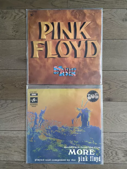 Pink Floyd lot de 2 albums vinyles 33 tours (2 vinyl LPs bundle)