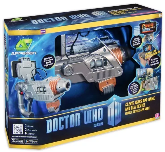 Doctor Who Cleric Wars App Game & QLA Device - New