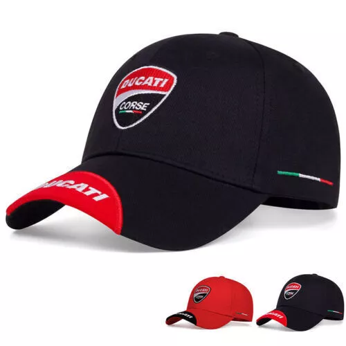 Embroidery DUCATI Moto Hüte Baseball Cap Mützen Cotton Snapback Hats for Men