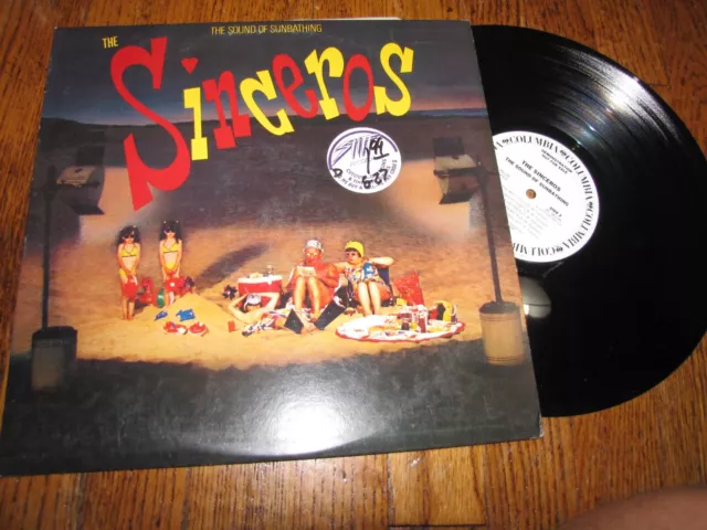 The Sinceros - The Sound Of Sunbathing - White Label Promo Columbia Records Lp