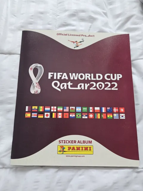 Panini World Cup Qatar 2022 Sticker Album *100% COMPLETE*