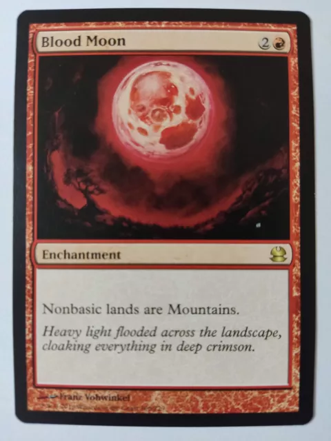 MAGIC MTG - VO Lune de sang / Blood Moon, Modern Masters