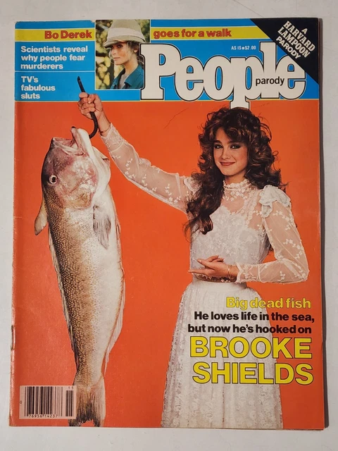 PEOPLE HARVARD LAMPOON Parody Magazine Brooke Shields Cover Bo Derek ...