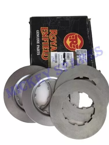 Royal Enfield Clutch Plate (Steel) Kit 4 Pc Part No 597326 Genuine