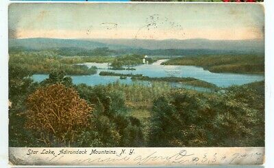 Star Lake,New York-View Of-Adirondack Mountains-Pm1906-(Ny-Smisc#5)