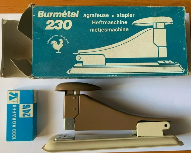 VENDU - Ancienne petite agrafeuse Bébé de bureau - Le Grenier de Lisette