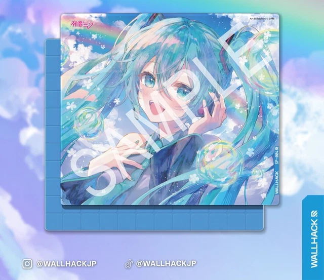 WALLHACK SP-004 GLASS Mouse Pad Hatsune Miku Edition: Summer