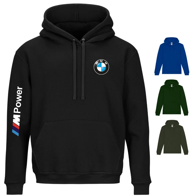 Felpa BMW Motorrad M Con Cappuccio Uomo Abbigliamento Motori Auto Invernale