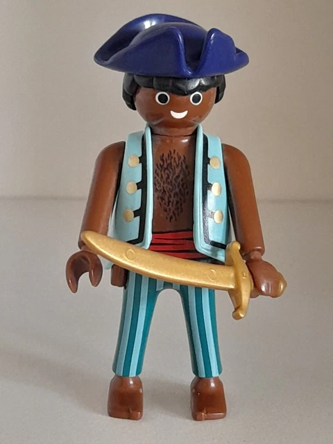 PLAYMOBIL CAPITAINE PIRATE pour bateau voilier ile tr?�sor mer EUR 3,99 - PicClick FR