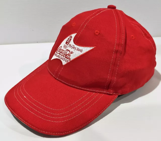 Coca Cola Beijing Olympics Baseball Hat Cap 2008