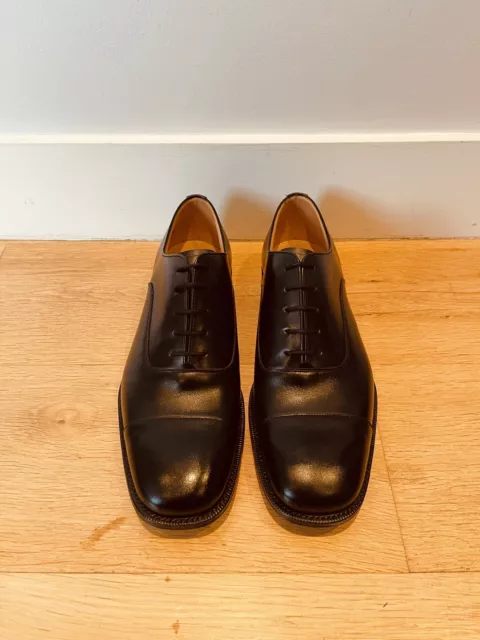 Church’s Black Falmouth Oxford Brogue Leather Shoes New UK 9 EU 43 RRP £1150