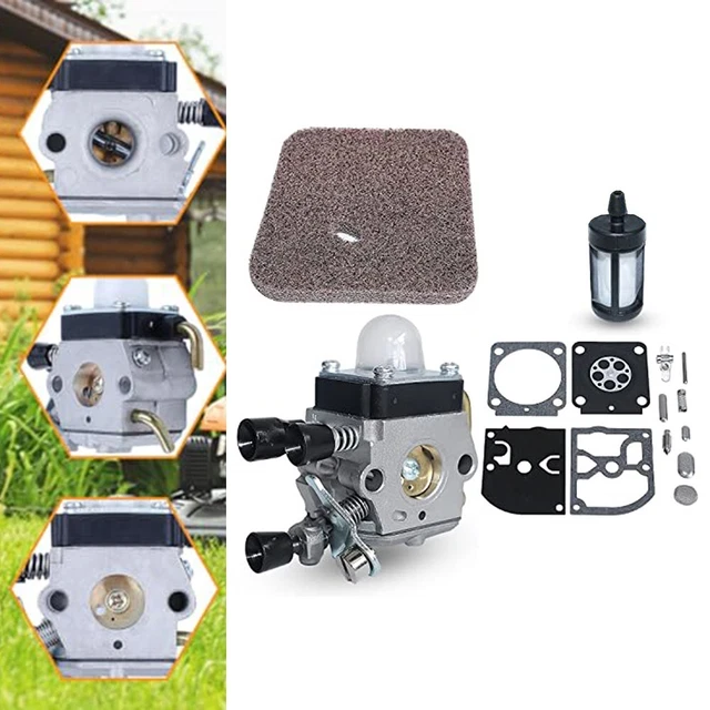 Kit De Réparation Carburateur RB-100 – Lot De 5 Membranes Pour Stihl HS45, FS55, BG45, Etc.