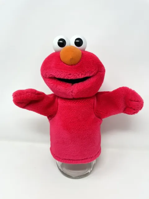 Sesame Street Elmo Fisher Price Hand Puppet 9” Plush Stuffed Animal 2004