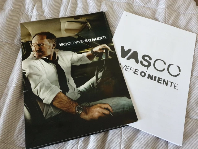 Vasco Rossi Rarissima Cartella Stampa Completa Vivere O Niente 2011 INTROVABILE!