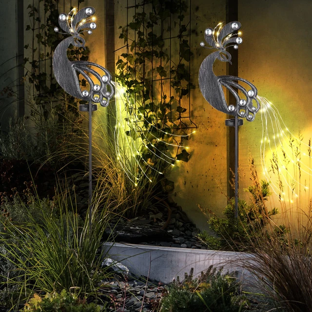 VeyFolzin – Moulin à Vent Jardin Métal, 2 Sens, Décor 360°, étanche, Piquet, 2 Pièces Colorées – Terrasse Pelouse