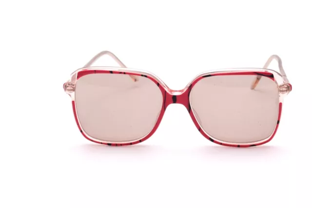 Sonnenbrille Playgirl 875 Damen rot grau gemasert braune Scheiben 100% UVSchutz