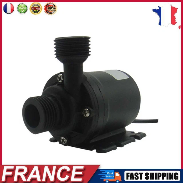 Brushless Water Pump 800L/h Submersible Fountain Aquarium Circulating (12V) fr