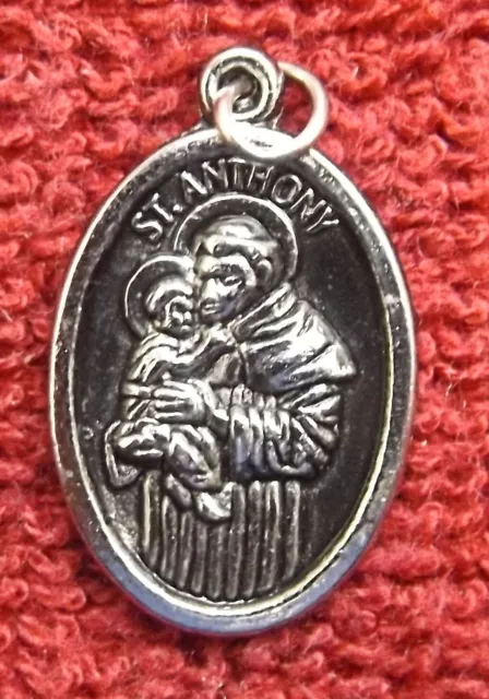 Saint Anthony Catholic Medal Medallion
