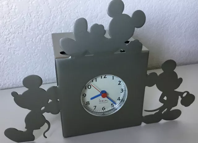 3 Walt Disney Characters 1984 Plate Schmid Michael Graves Mickey Wall Clock Lot
