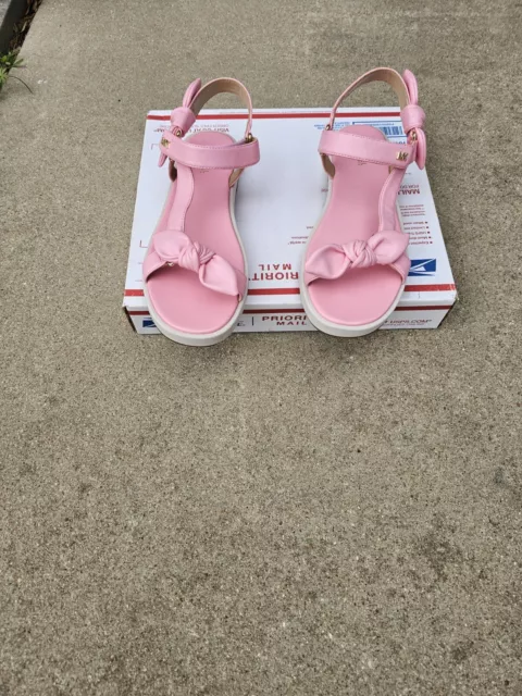 NEW Women's MICHAEL KORS Pink Strappy Pheobe Sandals VI21C Size 11