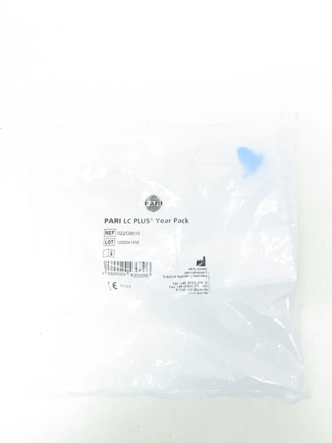 Juego de nebulizadores PARI LC Plus Year Pack 022G8010 LC Plus para dispositivo de inhalación NUEVO