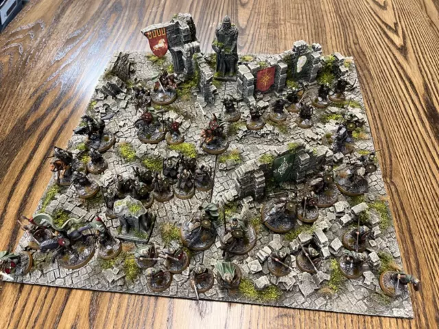 Beautifully Painted Rohan Helm Hammerhand Army Middle Earth Strategy Battle Game