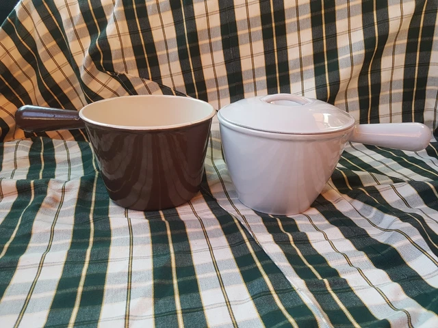 Le Creuset 12 assiettes escargots blancs escargots en émail coulé, lot de 6 - France