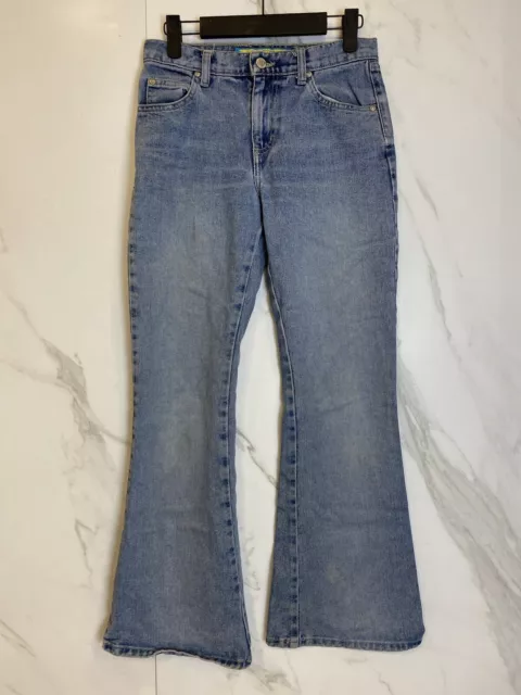 Paris Blues Originals Blue Light Wash Flare Leg Denim Jeans Womens Sz 3