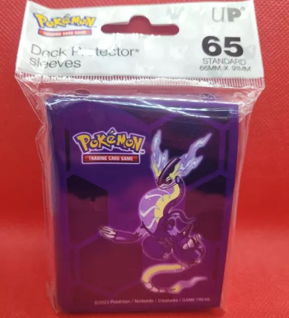 Miraidon Standard Deck Protector Sleeves (65ct) for Pokemon