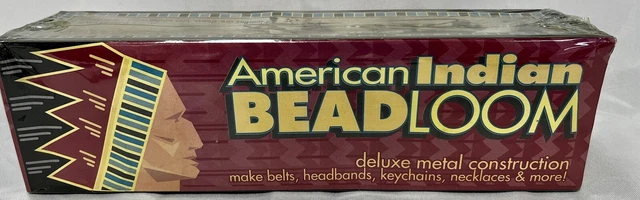 Kit de telar indio americano todo para hacer cinturones diademas collares NUEVO