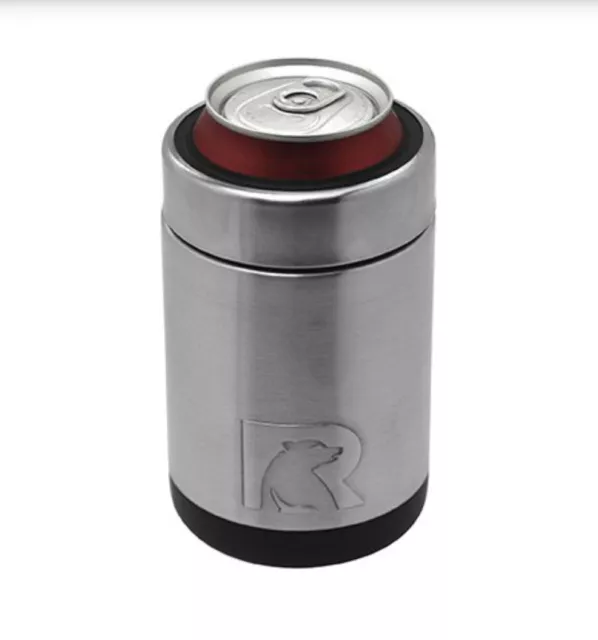 RTIC Can Cooler Koozie Vacuum Inulated Camo and Stainless Steel 12oz New Design