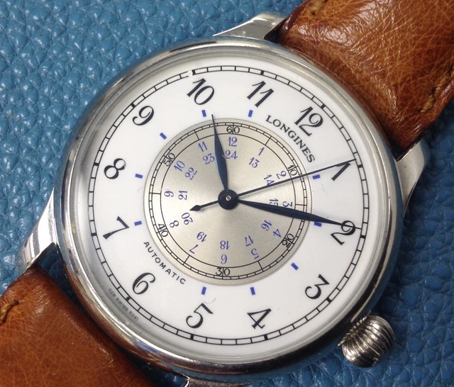 LONGINES WEEMS SPECIAL Edition Navigation Lindbergh 38 Mm