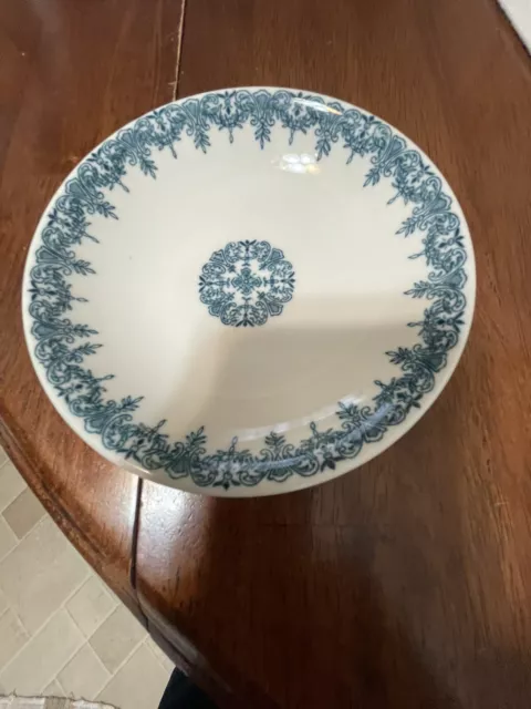 Shenango China Baltimore & Ohio Railroad Derby Pattern Saucer